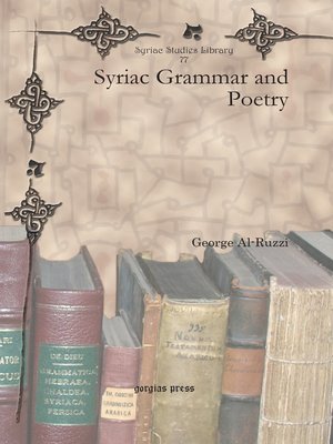 cover image of Syriac Grammar and Poetry